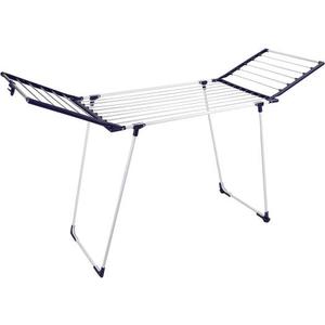 Delcasa Foldable Cloth Dryer Cloth Drying Stand 176X56X85Cm Portable Multi Position Arms Space Laundry Durable Metal Drying Rack Multifunctional Dryer DC2055