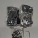 8pcs Door Hinge Kit Replacement for 2018-2024 Jeep Wrangler JL Unlimited 4-Door, Gladiator JT Front & Rear Door Hinges, Heavy Duty Aluminum Alloy