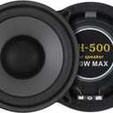 2 Pieces 5 Inch 500W 2-Way Car HiFi Coaxial Speaker Vehicle Door Auto Audio Music Stereo Full Range Frequency Speakers