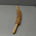 Wood Massage Roller Wood Therapy Massage Tools Body Roller Cellulite Roller Fascia Blaster Muscle Roller Wooden Massager for Lymphatic Drainage, Maderoterapia, Pain Relief(White 12-Wheel)