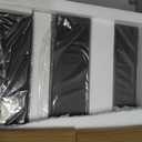 TokeShimi 14 x 18 in Black Medicine Cabinet Mirror, Adjustable Shelves