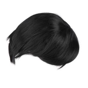 Men's Wig Short Straight Hair Cosplay Wig for Male Detailed Comfortable Material