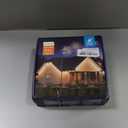 Permanent Outdoor Lights Warm White Cold White for House Lighting Holidays Party Decoration100ft LED String Lights, with App or Remote Control, IP67 Waterproof for Outdoor & Indoor Decor