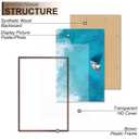 Wyxgiv Brown 30x40 Picture Frame Lightweight yet Durable Frame Wall Hanging