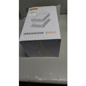 2-Tier Clear Pull-Out Drawer Organizer - Sleek, Compact & Sturdy Makeup and Closet Organizer - Easy Assembly Kitchen Storage Solution, Ideal for Makeup, Tools, Medicines & Snacks