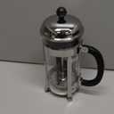 Bodum 34oz Chambord French Press Coffee Maker, High-Heat Borosilicate Glass, Polished Stainless Steel  Made in Portugal