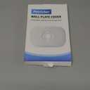 Petrichor Nest Thermostat Wall Plate - Compatible with Google Nest Thermostat 2020 - Nest Thermostat Trim Kit, Nest Thermostat Wall Plate Cover Accessory Easy Installation - Snow (White)