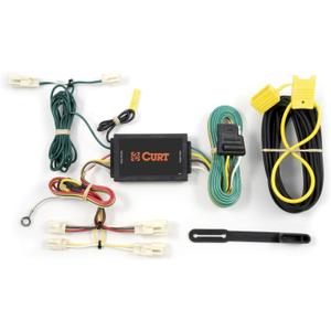 CURT 55567 Vehicle-Side Custom 4-Pin Trailer Wiring Harness for Select Mazda 3, 6, Toyota Camry, FJ Cruiser