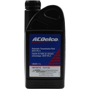 ACDelco GM Original Equipment 10-4130 (19418016) FFL-4 ACDelco Automatic Transmission Fluid - 1 qt