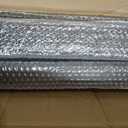 VIVOHOME 2-Pack Galvanized Steel Hand Rails for Outdoor Steps 40.6" Black Oval and Safety Balusters Exterior Railing Kit for Porch, Deck, or Indoor Stairs (4-Step, Black)