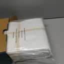 SONORO KATE 100% Egyptian Cotton Sheets Set, Extra Deep Pocket up to 18"-24",1000 High Thread Count, Soft & Breathable 5-Star Hotel Sateen Bed Sheets - 4 PC (White,Queen)