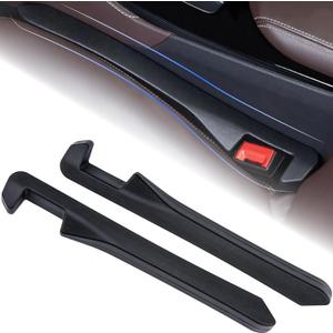 2 PCS Car Seat Gap Filler, Leather Seat Gap Plug to Fill The Gap Between Seat and Console, Universal Car Seat Crevice Blocker Stop Things from Dropping Fits Car Truck SUV Car Interior Accessories