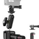 Ulanzi SC-01 Heavy-Duty Suction Cup Mount for Camera/Phone/Accessory (3"), Pump-active Vacuum Suction Cup Mount, Magic Arm Phone Holder Action Cam Adapter Car Boats Windshield Window Mount