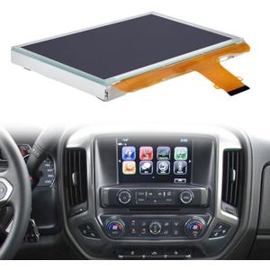 8 LCD Monitor Touch Screen Glass Digitizer Navigation Radio Replacement DJ080PA-01A Fit for 2015 2016 2017 2018 Chevrolet Silverado Suburban Tahoe/GMC Yukon Sierra