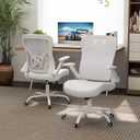 ralex-chair Ergonomic Office Chair with Adjustable Lumbar Support 350lbs, mid-back