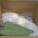 Hotop Giant Flowers for Decoration 5.3 ft Wedding Giant Artificial Daisy Flowers with Standing Base Oversized Daisy for Ceremony Birthday Wedding Arrangements Banquet Decor 1 Set (Yellow, White)