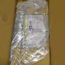 HOHIYA Ornament Display Stand 12 Inch 4-Arm Metal Holder for Christmas Ornaments Glass and Crystal Ball Decorations Art Craft Hanging Hanger Chrome Silver 2 Pack