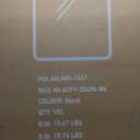 Bathroom Mirror 40x30 Inch Black Metal Frame Rectangle Vanity Mirror with Rounded Corners, Modern Wall Mounted Anti-Rust Mirror for Farmhouse, Restroom, Entryway, Horizontal or Vertical Hanging