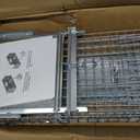 32 Inch Animal Trap Cage,Folding Live Animal Trap Cage for Stray Cats,Raccoons,Armadillos and Rabbits