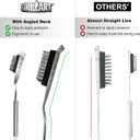 GRILLART Grill Brush and Scraper, Wire BBQ Grill Brush for Outdoor Grill, 16.5 Grill Cleaning Brush BBQ Grill Accessories, Safe Grill Cleaner Brush-Ideal Gift for Men/Dad BBQ Brush for Grill Cleaning
