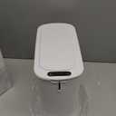 Cesun Automatic Motion Sensor Bathroom Can with Lid, 2.6 Gallon Touchless Bin, Smart Plastic Slim Garbage Can Small White Wastebasket for Toilet, Office, rv, Bedroom, Living Room