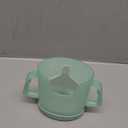 Momcozy Pouch Holder No Squeeze, Baby Food & Juice Box Holder, Mess-Free, Easy Grip for Self-Feeding, BPA-Free & DEHP-Free, Must-Have for Babies, Green