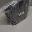 Insulated Breast Milk Cooler Bag  Fits 6 Bottles -Inclueds 2 Ice Packs  Dual Zipper Compartments - Detachable Strap - 9.4"x6.7"x10.6"  Blue Geometric Design - Portable & Durable