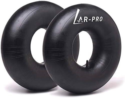 AR-PRO 13 x 4.00-6'' [4.10/3.50-6''] Heavy Duty Replacement Inner Tube with TR-13 Straight Valve Stem (2-Pack) - for Wheelbarrows, Mowers, Hand Trucks and More