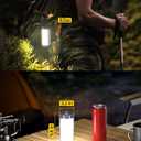 Glocusent 106 LED Camping Lights, Up to 80Hrs, 5000mAh Camping Lantern Rechargeable with 5 Brightness 3 Modes & SOS, IP68 Waterproof, Max 1200LM, Lanterns for Power Outages Hiking Emergency Hurricane