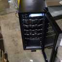 Ivation 18 Bottle Compressor Wine Cooler Refrigerator with Wi-Fi Smart App Control Cooling System | Large Freestanding Wine Cellar Fridge For Red White Champagne or Sparkling, Black Glass Door & Lock