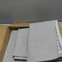 Sofort Kitchen Mats for Floor, Boho Kitchen Rugs Sets of 3, Non Slip Washable Kitchen Runner Rug, Rugs for Kitchen Floor, Hallways, Entryway, Laundry (Blue)