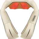 Nekteck Neck Massager for Pain Relief Deep Tissue, FSA Eligible Shiatsu Back Massager with Heating 3D Kneading Massage Pillow for Shoulder Leg Muscle, Office Home Car Use, HSA Eligible, Corded Use