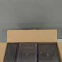 Yieach 4 Pack Clear Stackable Storage Drawers,4.4'' Tall Acrylic Drawer Containers for Organizing,Bathroom Organizers and Storage Bin Box,Plastic Makeup,Medicine Organizer Bins for Cabinet,Undersink