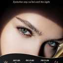 Heated Eyelash Curlers - Eye Lash Curler Heat with Eyelash Comb - Electric Eyelash Curler - Rizador De Pestañasey LED Display 3 Temp Settings USB Charge Natural Curling 24H for Women Makeup Tool Gifts