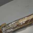 LazBlinds No Drill Bamboo Roman Shades, 21" W × 72" H, Ceylon Light Russet