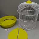 Prevue Hendryx SP31999G Classic Round Bird Cage, Green,1/2"