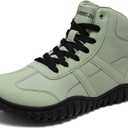 HOBIBEAR Unisex Wide Barefoot Boots for Mens Womens Hiking Outdoor Walking Shoes(Green, Women11/ Men10)