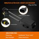 Bestview 9005 H10 LED light Canbus Decoder Kits Compatibility Anti Flickering Resistor Warning Canceler Pack of 2