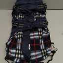 Warm Pet Dog Coats and Jackets,Waterproof Reflective Pet Dog Harness Vest Winter Puppy Clothes with Chest Strap, Outdoor Walking Adjustable Chest Strap-Navy Blue, Size M