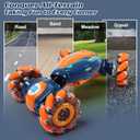 Gesture Sensing RC Stunt Car - Boys Girls Toys Age 6-8-12, 4WD Hand Controlled Remote Control Twist Car with Light & Music,Cool Birthday presents and Ideas Gifts for Kids Age 6 7 8 9 10 11 12 YearsOld