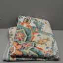 6ft Area Rug Vintage Machine Washable Low Pile Carpet No Shedding Area Rugs for Living Room Bedroom Dining Room Kitchen Entryway Hallway Office Indoor-Brick/Pink