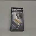 Electric Razor for Men with Pop-Up Trimmer: Rechargeable Cordless Foil Shaver for Face - Wet/Dry/Anti-Slip Waterproof Shavers with LED Display - Metal Handheld Design Light Gray