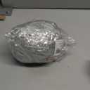 Old Man Wig Costume Kits Grandpa Accessories Cosplay Set 100th Day of School Glasses Inflatable Cane Moustache Eyebrow (Silver)