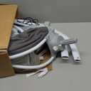 Electric Baby Swing for Infants to Toddler, Portable Swing Baby Rocker with 5 Point Harness, 5 Sway Speed, Bluetooth,12 Preset Lullabies with Remote Control, Infant Swing for Baby Boys & Girls, Grey (Gray)