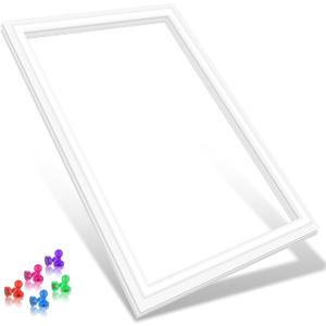 Upgraded WR14X27232 Refrigerator Door Gasket Compatible with GE Refrigerator Door Seal Replacement WR14X21214 AP6040051 4468124 Fridge Door Seal for General Electric Refrigerator Gasket Replacement