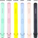 ANGENIL Pro Ultra Mini Flat Iron for Short Edges, Travel Hair Straightener and Curler 2 in 1, Small Dual Voltage Hair Straightening Ceramic Flat Iron 0.7-inch, Front Bangs, 3 Temp (280- 320 -380)