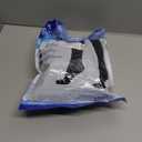 Wide Calf Compression Socks: Plus Size Compression Stockings for Men Women - Extra Large 20-30 mmHg Compression Hose Support for Travel Nurses Running Pregnancy 3 Pairs (5XL, Black)