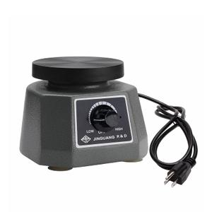 Dental Vibrating Plate, Smooth and Reliable Vibrating Table, High Power Dental Vibrator 4", Small Size Round Plaster Oscillator, Non-Slip Lab Vibrator