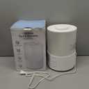 raydrop Humidifiers for Bedroom, 3.0L Cool Mist Humidifiers for Large Room & Home, Top Fill Air Humidifier for Baby Nursery & Plants, Essential Oil Diffuser with Color Lights, Timer, Auto Shut-Off