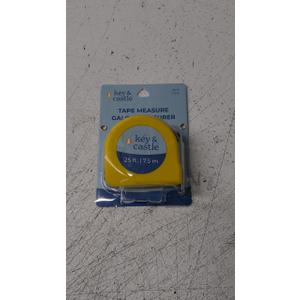 Key & Castle Tape Measure 25 FT